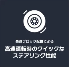 高速運転時のクイックなステアリンク性能